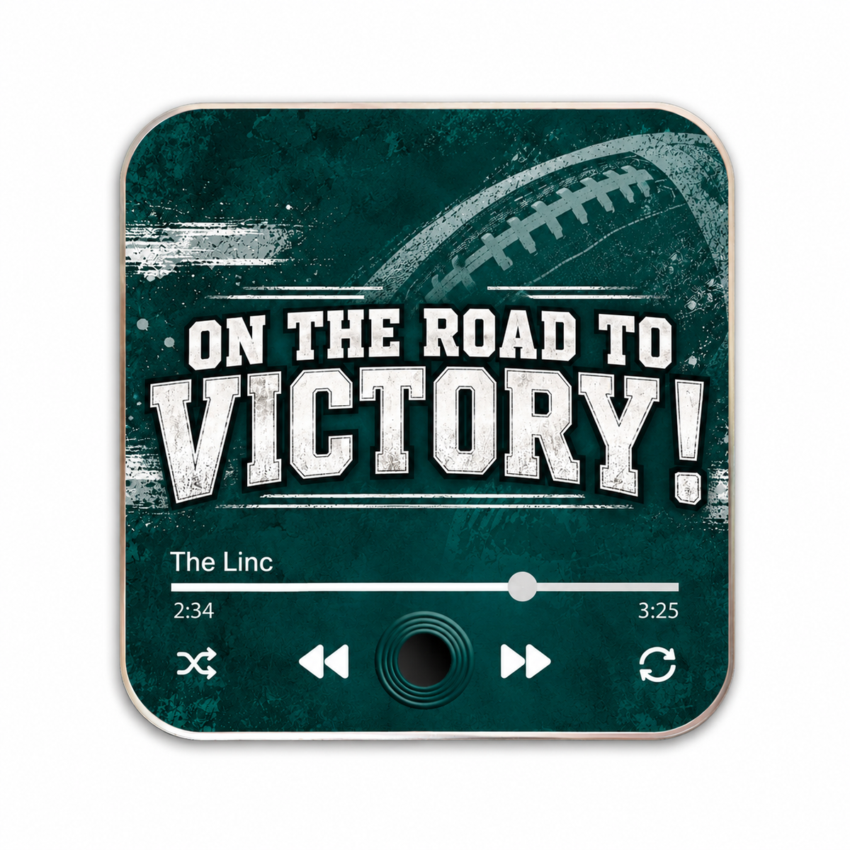Philadelphia Football Musical Magnet - On The Road To Victory