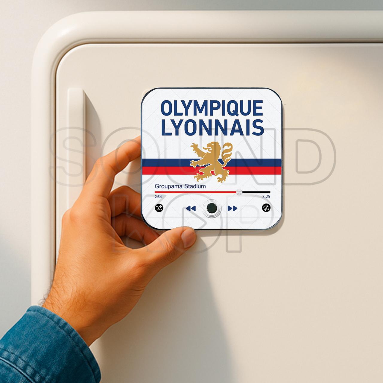 Magnet musical Olympique Lyonnais