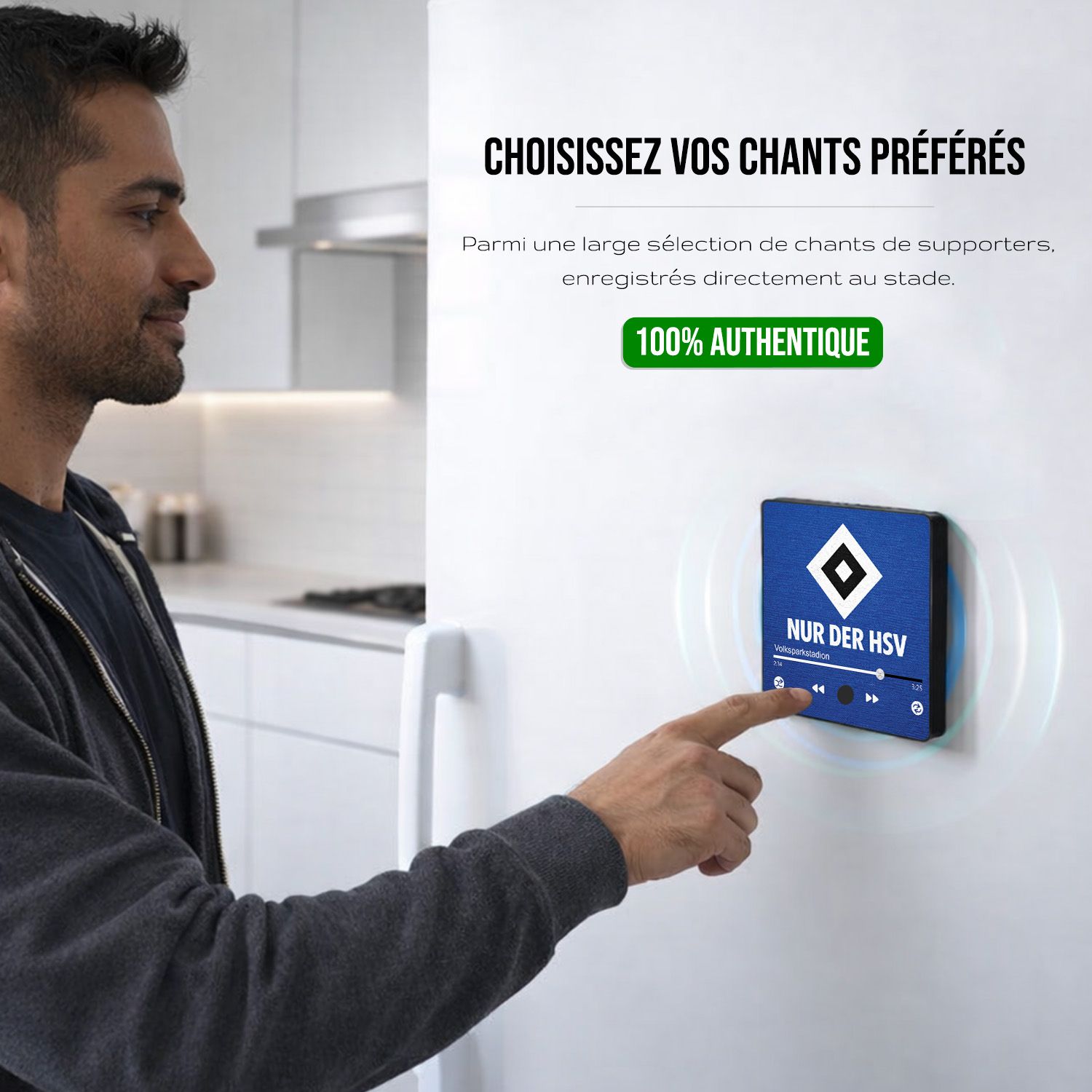 Magnet musical Hamburger SV