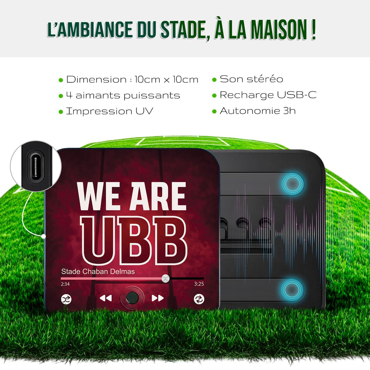 Magnet musical UBB