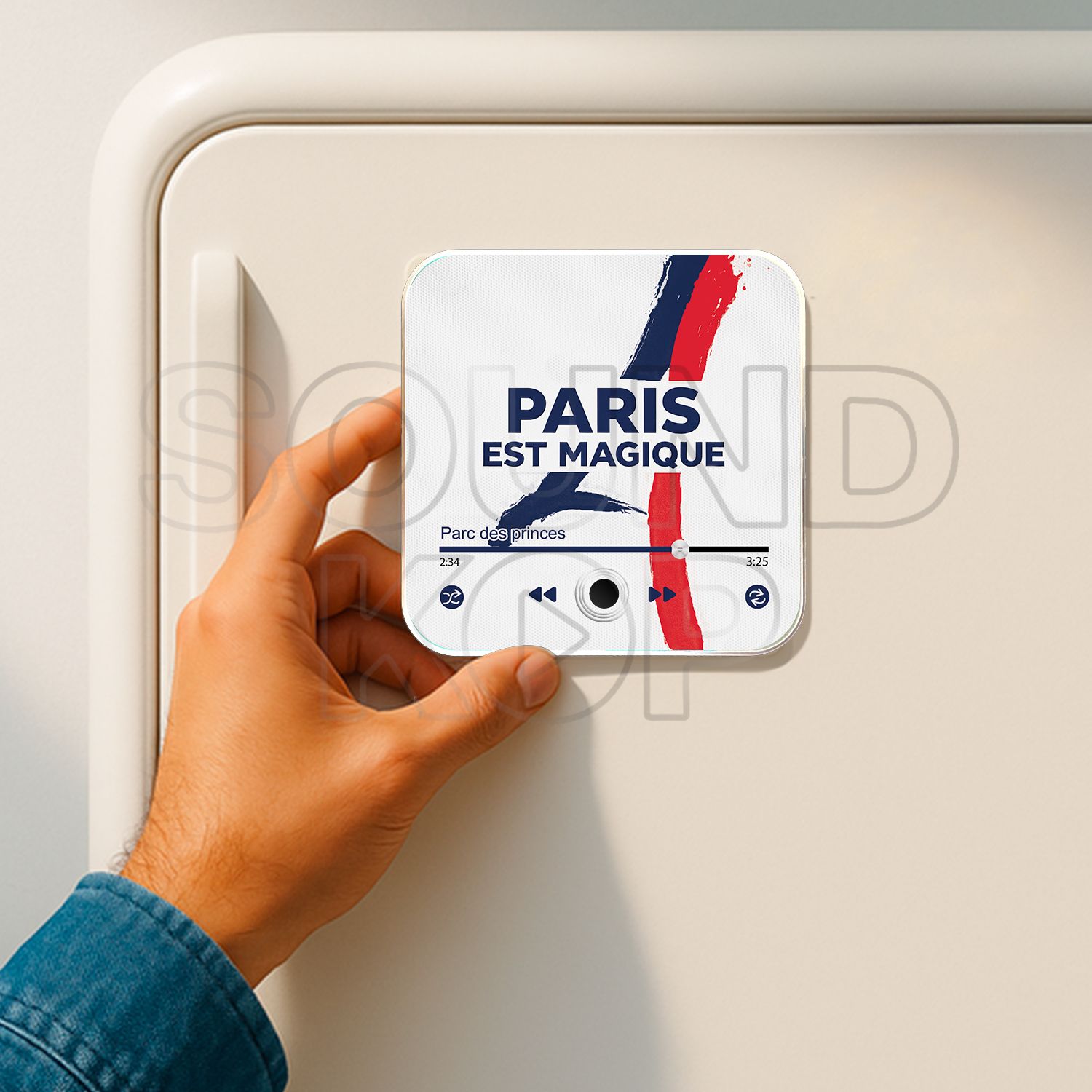 Magnet musical Paris Saint Germain "Paris est Magique"