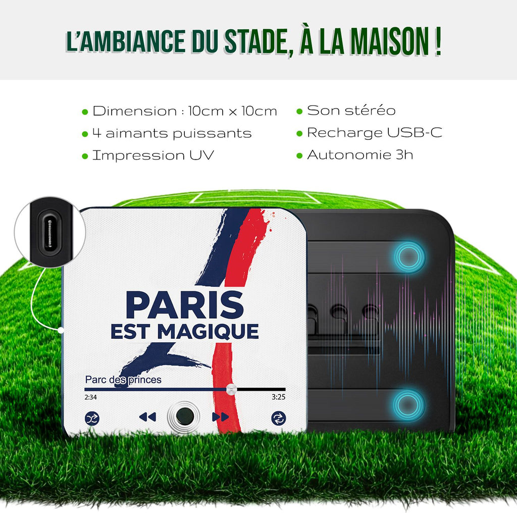 Magnet musical Paris Saint Germain "Paris est Magique"