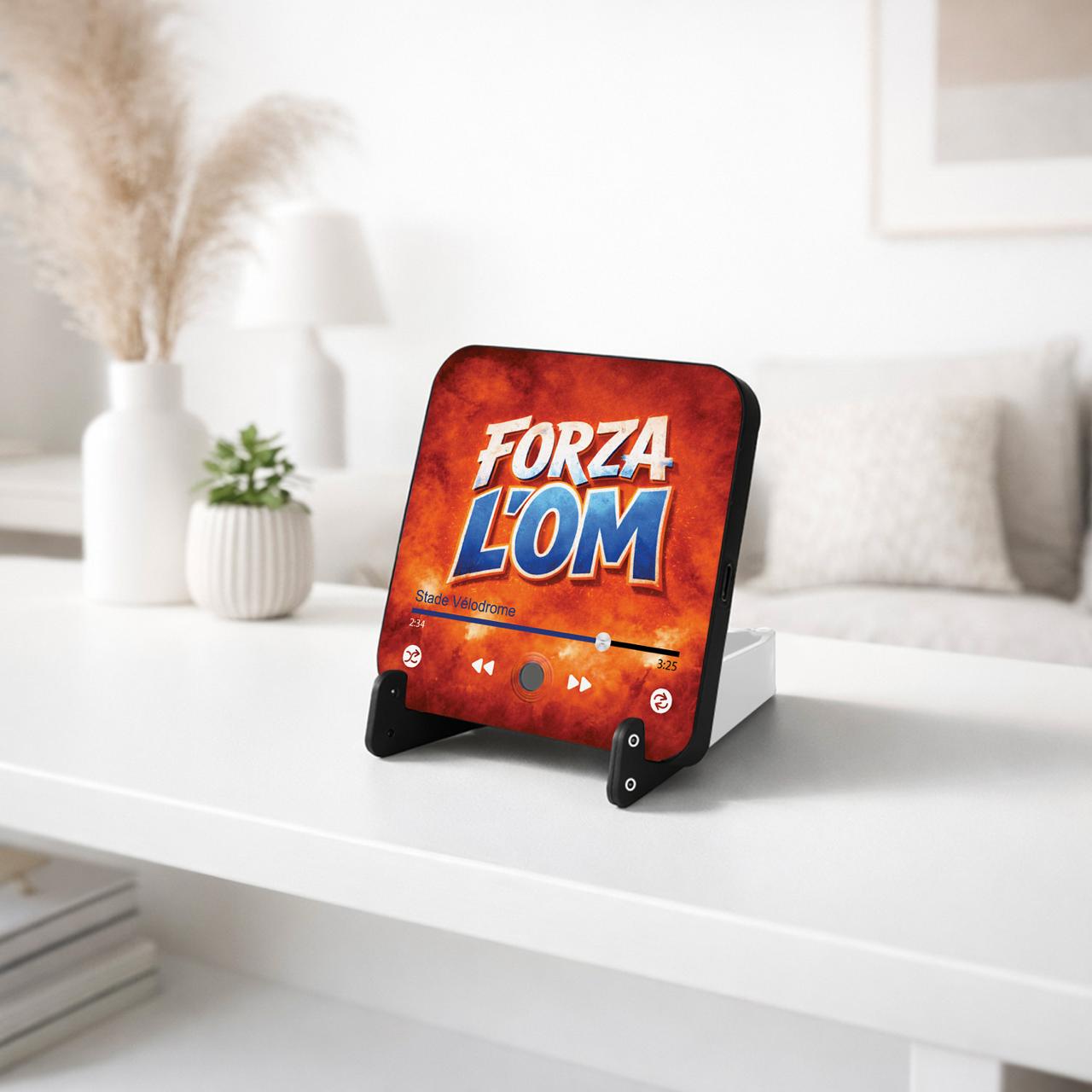 Magnet musical Olympique de Marseille "Forza l'OM"