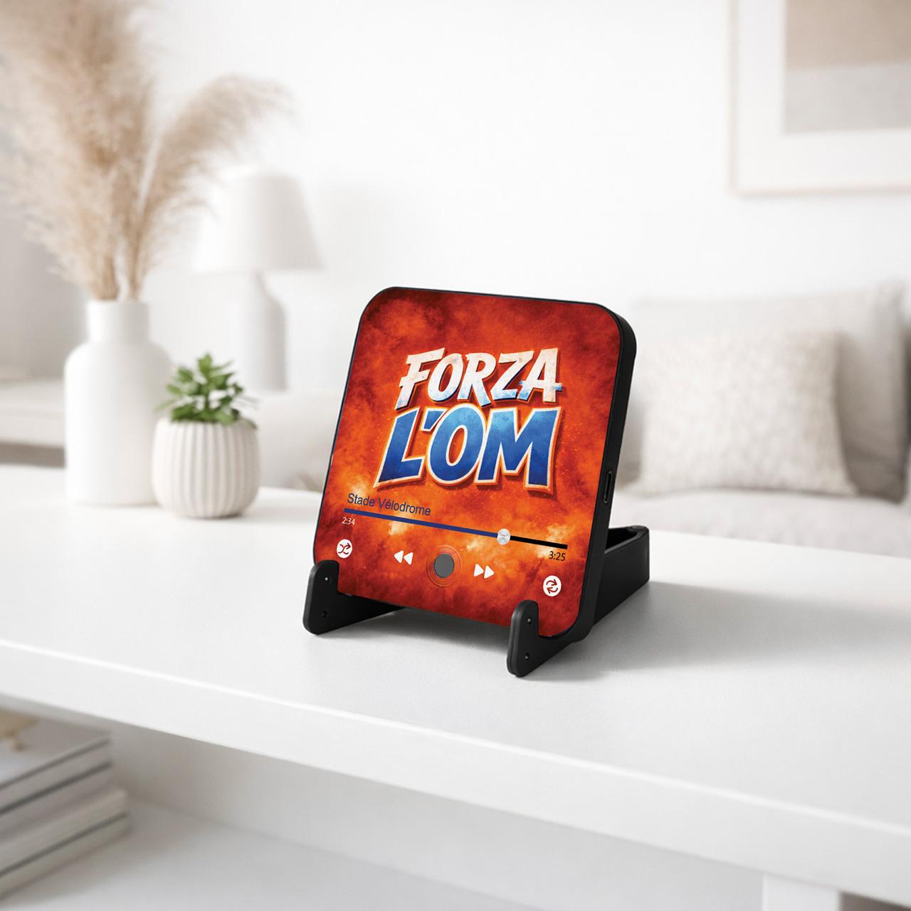 Magnet musical Olympique de Marseille "Forza l'OM"