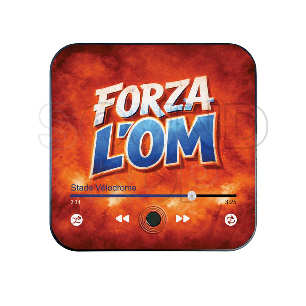 Magnet musical Marseille "Forza l'OM"