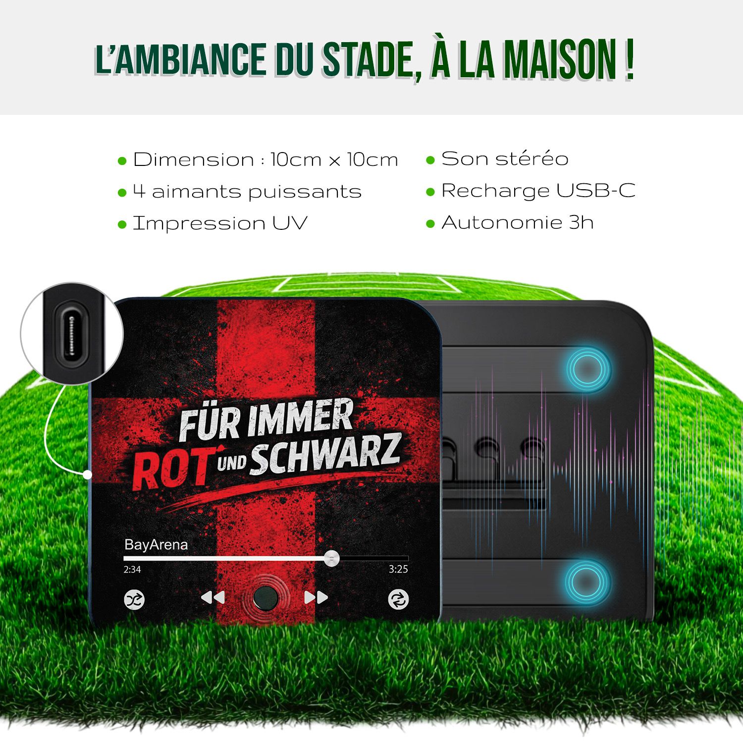 Magnet musical Bayer 04 Leverkusen