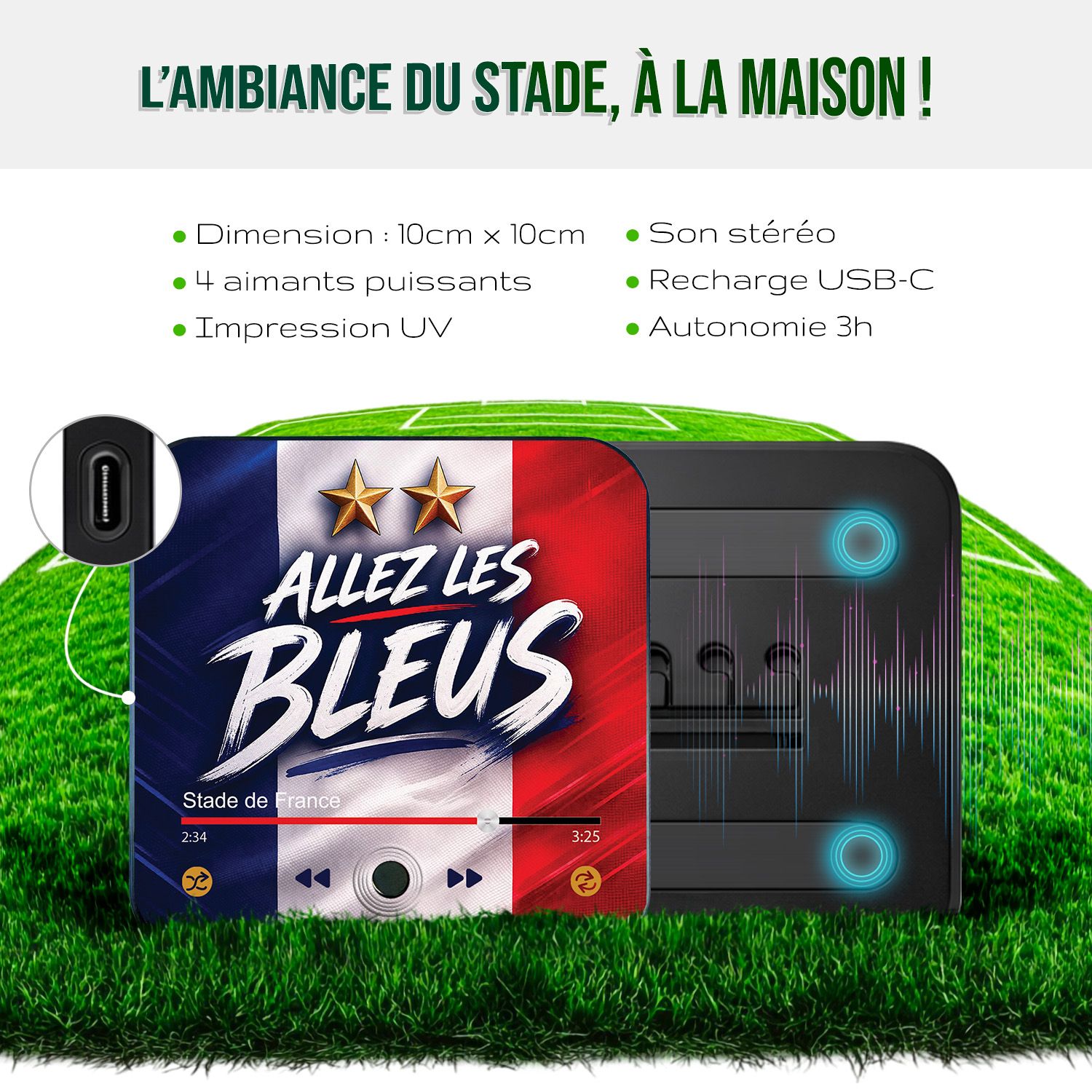 Magnet musical Equipe de France