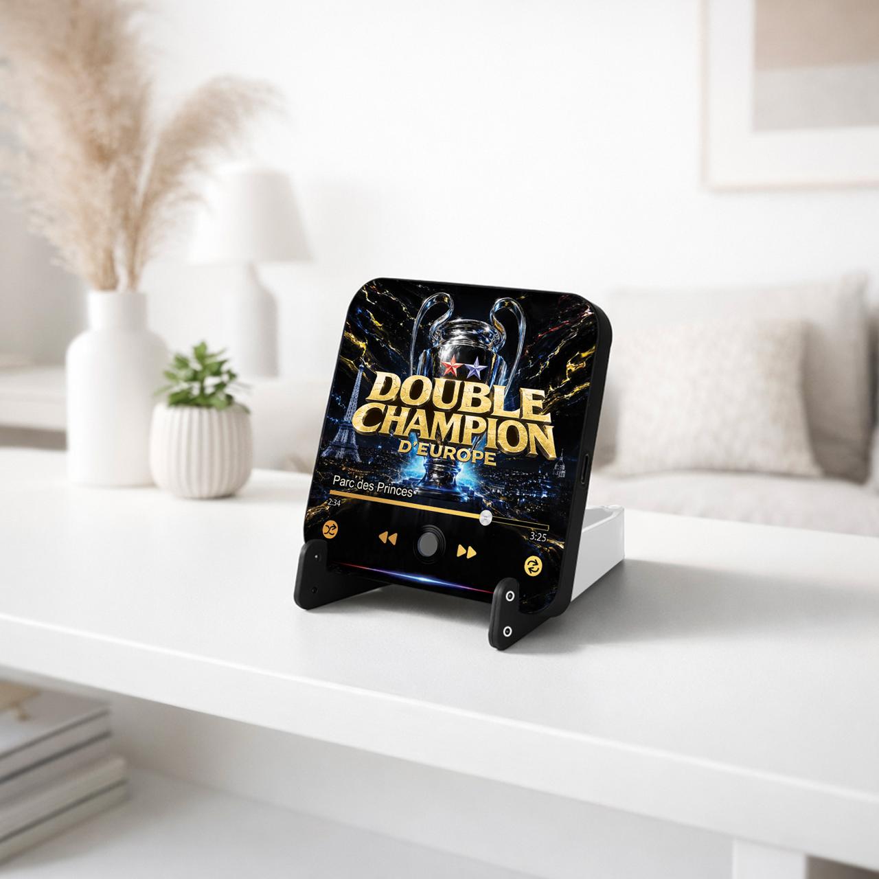 Magnet musical Paris "Double Champion d'Europe"