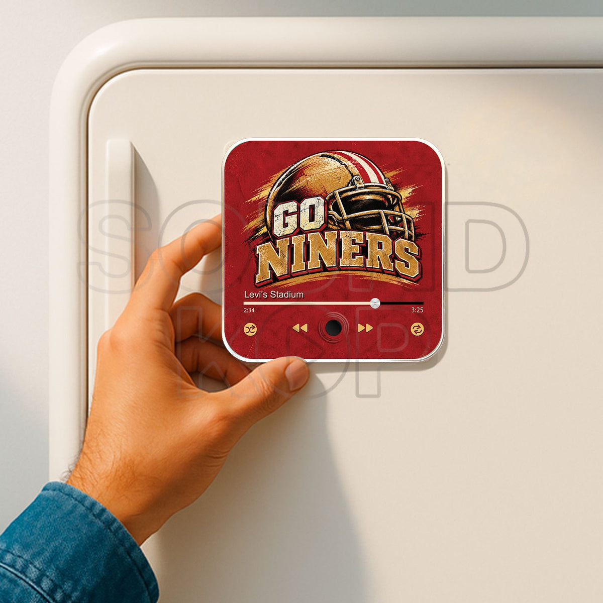 49ERS San Francisco Musical Magnet - Go Niners