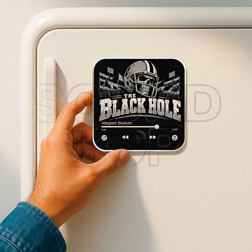 Las Vegas Raiders Musical Magnet - The black Hole