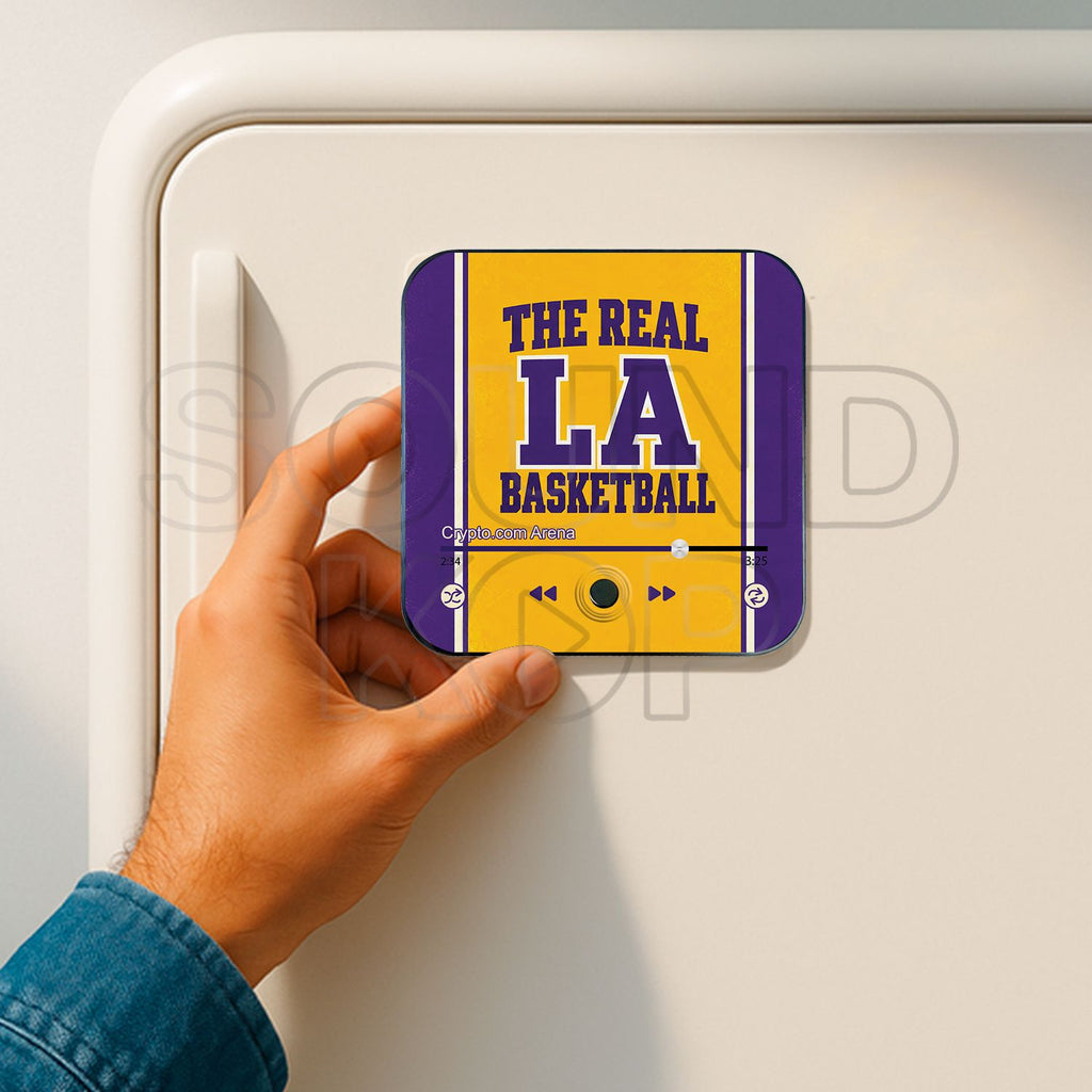 Los Angeles Lakers Musical Magnet - Lets Go