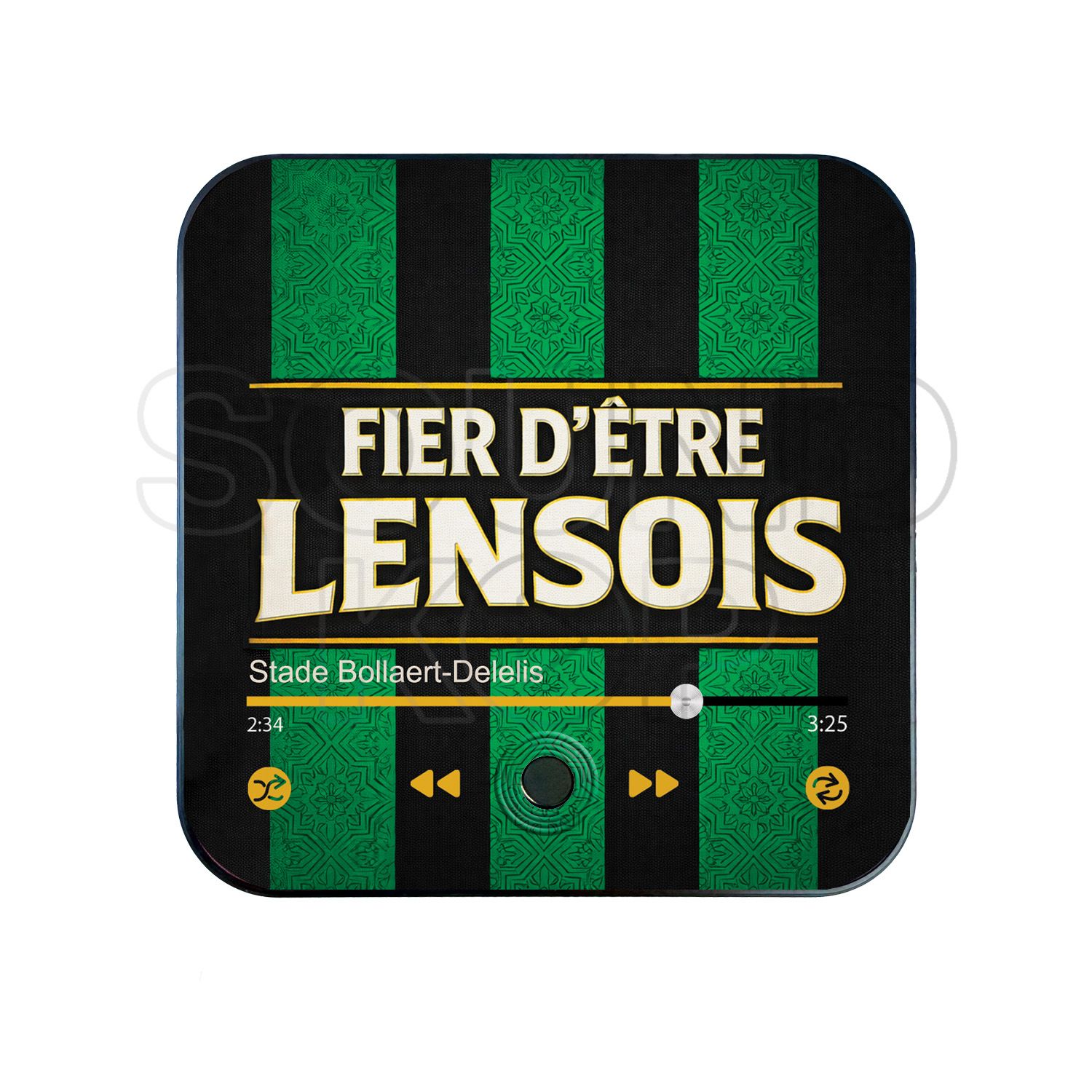 Magnet musical Lens "Fier d'être Lensois"