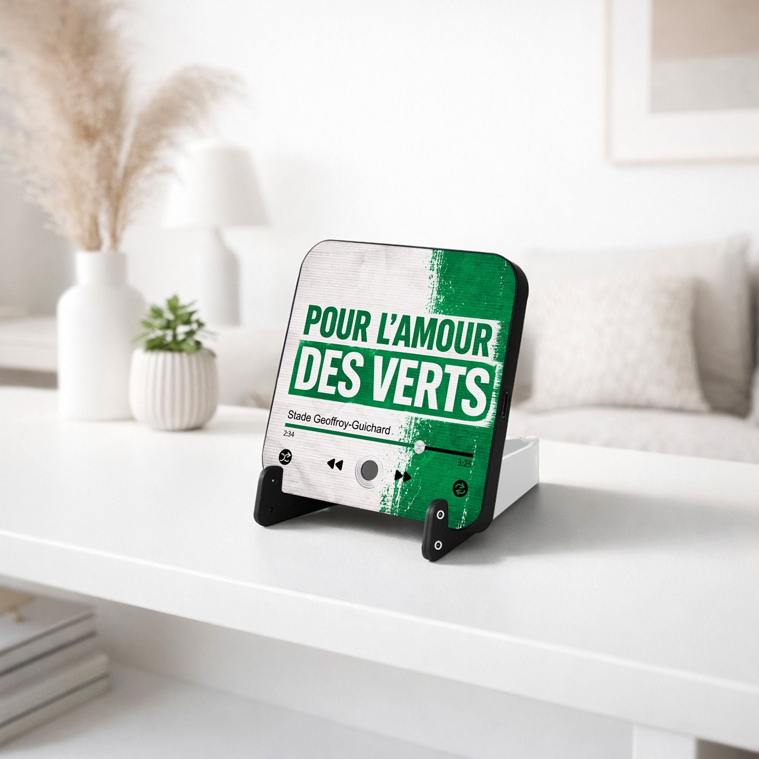 Magnet musical St Etienne "Pour l'amour des verts"