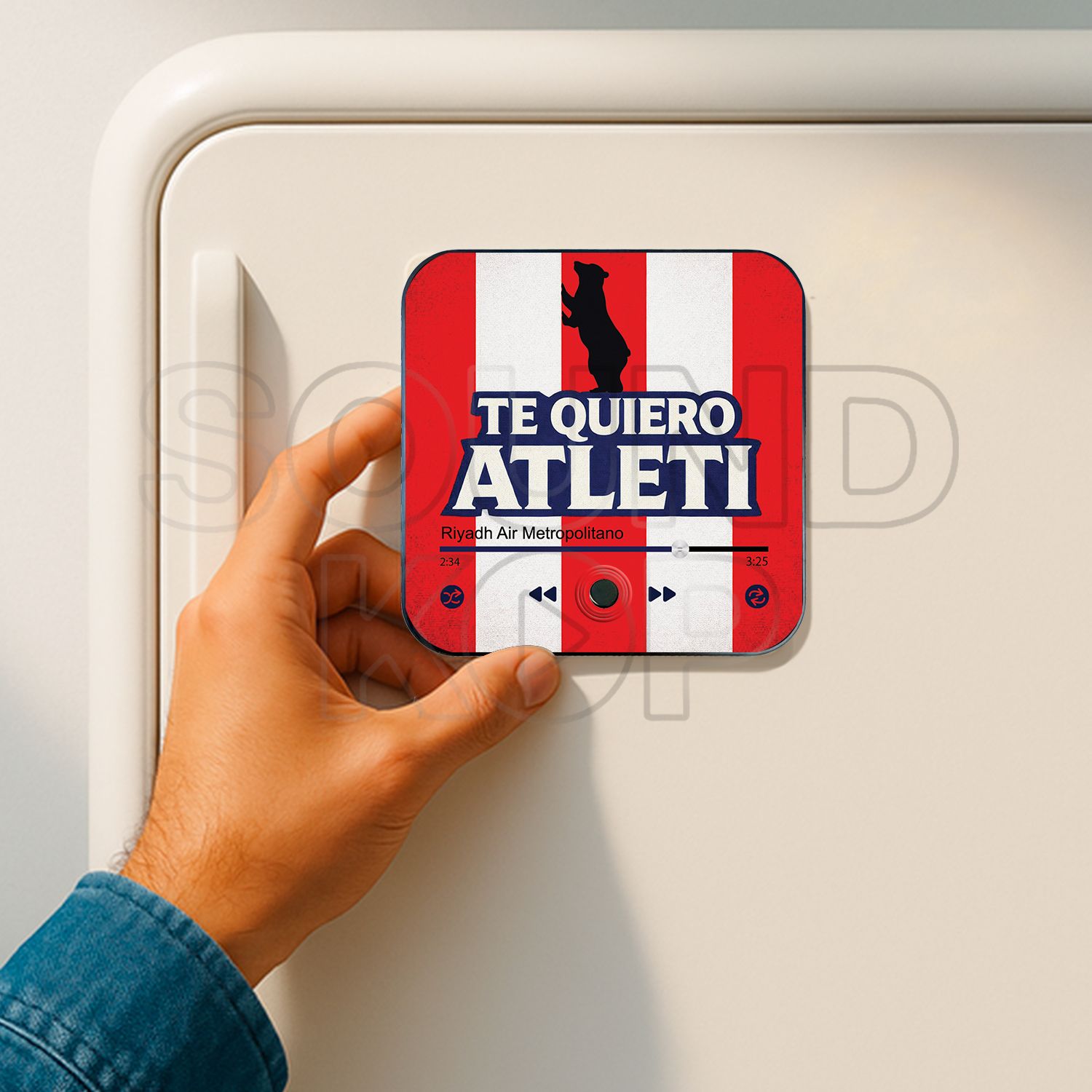 Magnet musical Atletico de Madrid