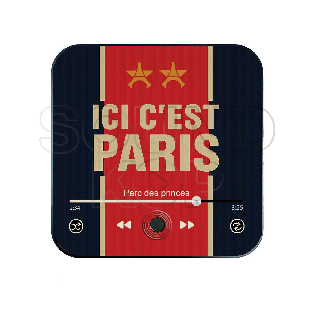 Magnet musical Paris "Ici c'est Paris !"