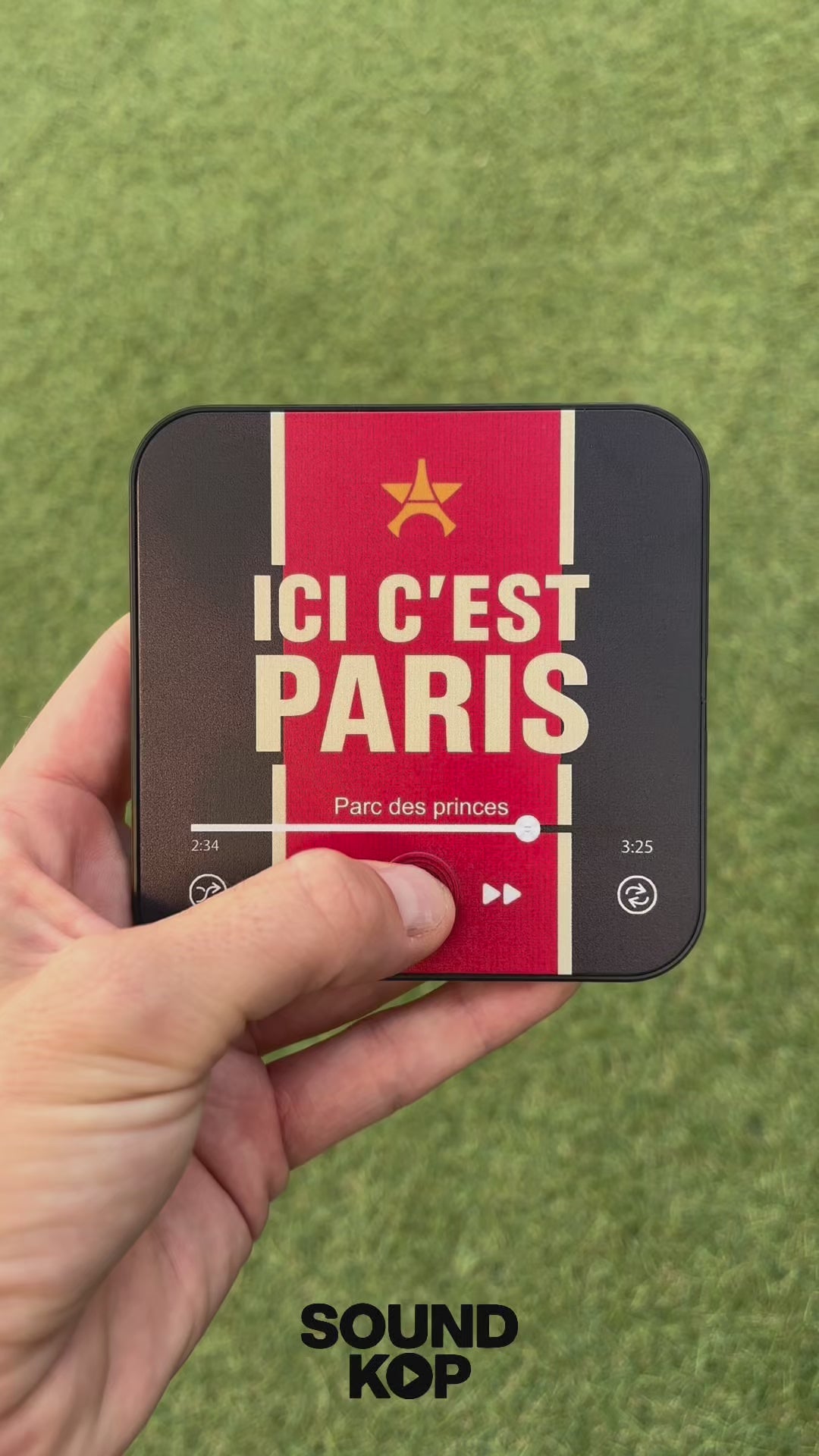 Magnet musical Paris Saint Germain "Ici c'est Paris !"