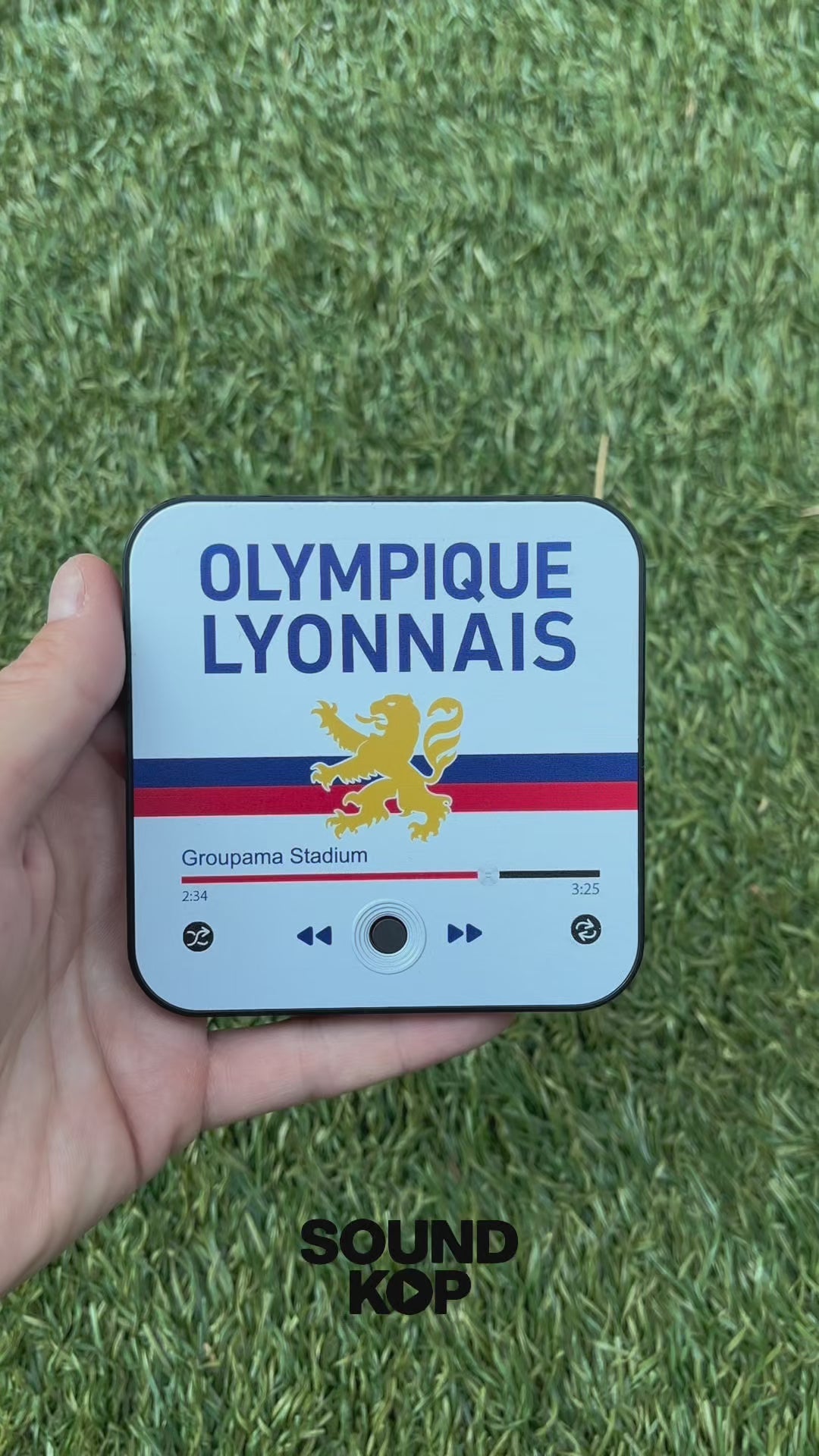 Magnet musical Olympique Lyonnais