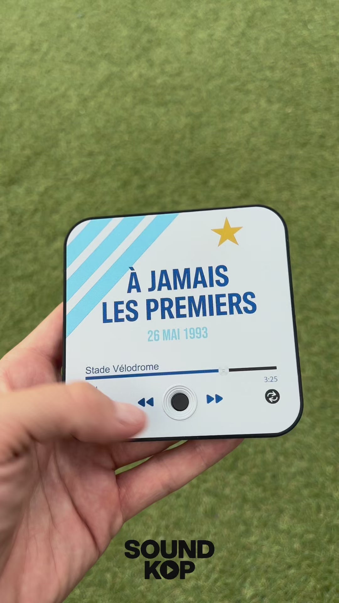 Magnet musical Olympique de Marseille "A jamais les premiers"