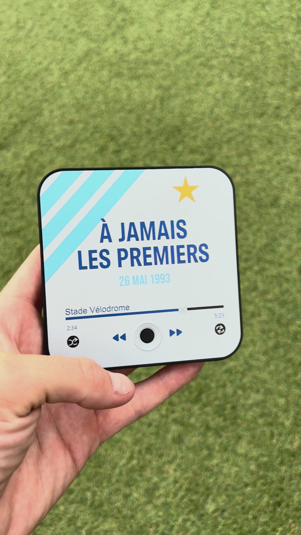 Magnet musical Olympique de Marseille "A jamais les premiers"