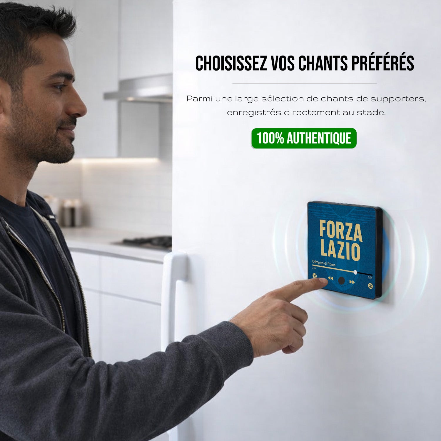 Imán musical de Lazio y Roma