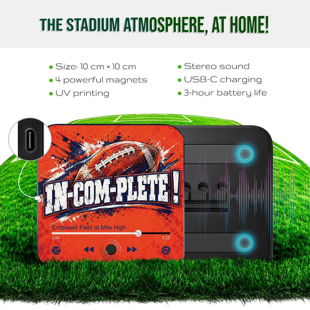 Denver Broncos Musical Magnet - IN-COM-PLETE