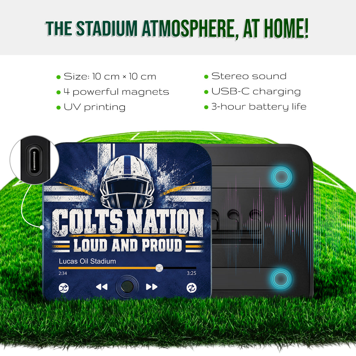 Indianapolis Musical Magnet - Colts Nation