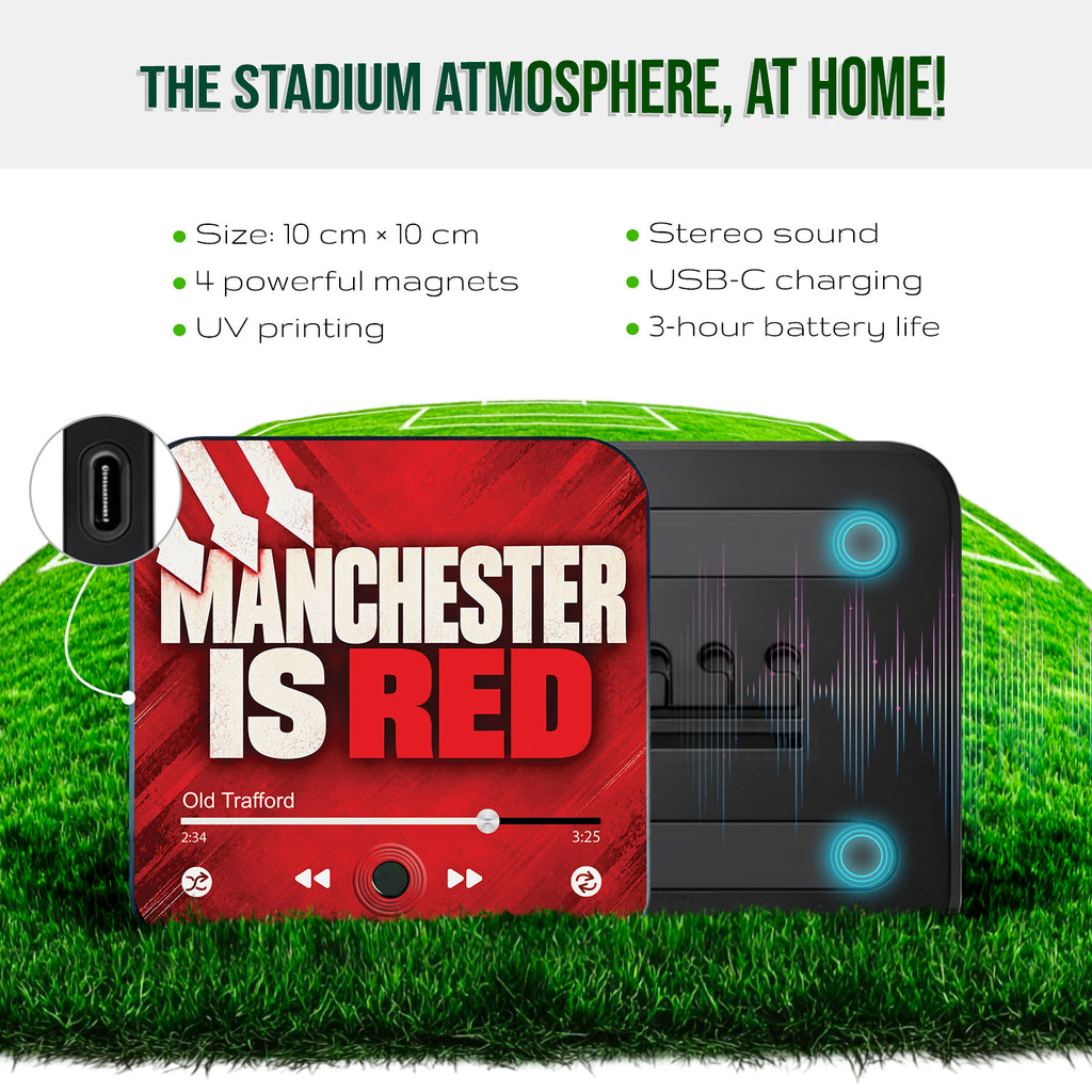 Magnet musical Manchester is Red