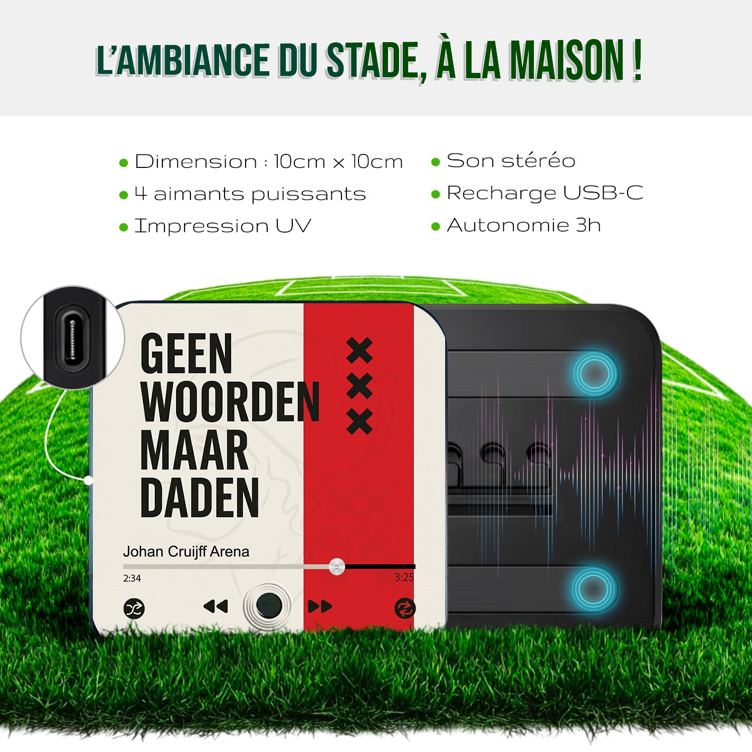 El imán musical del Ajax de Ámsterdam