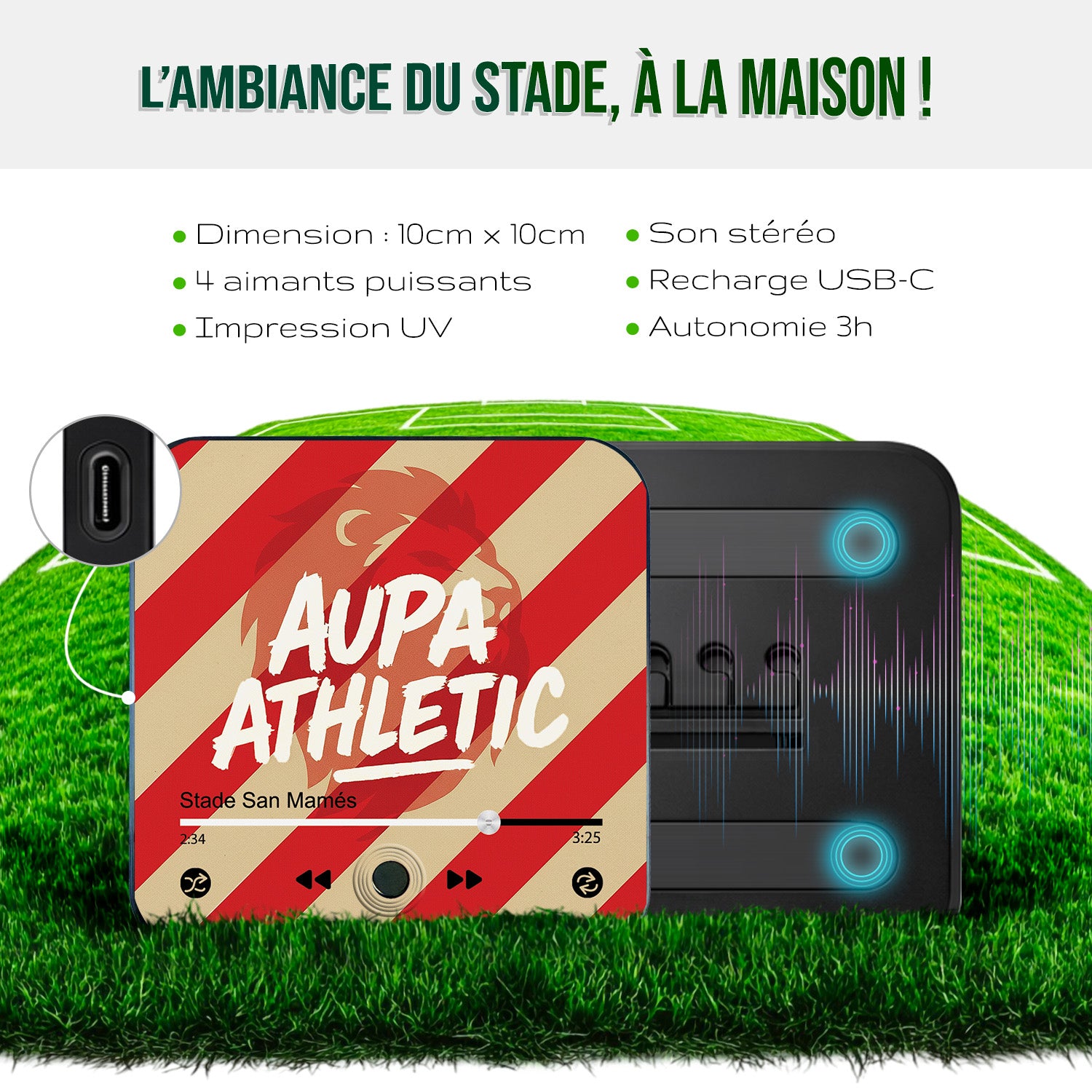 Athletic Club Bilbao Musical Magnet