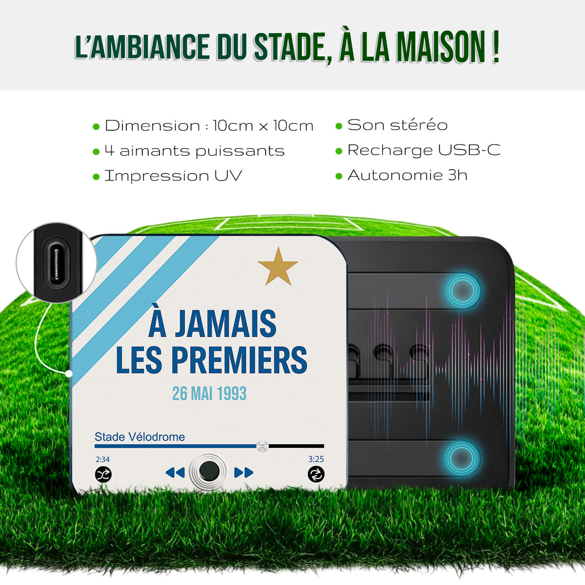 Magnet musical Marseille "A jamais les premiers"