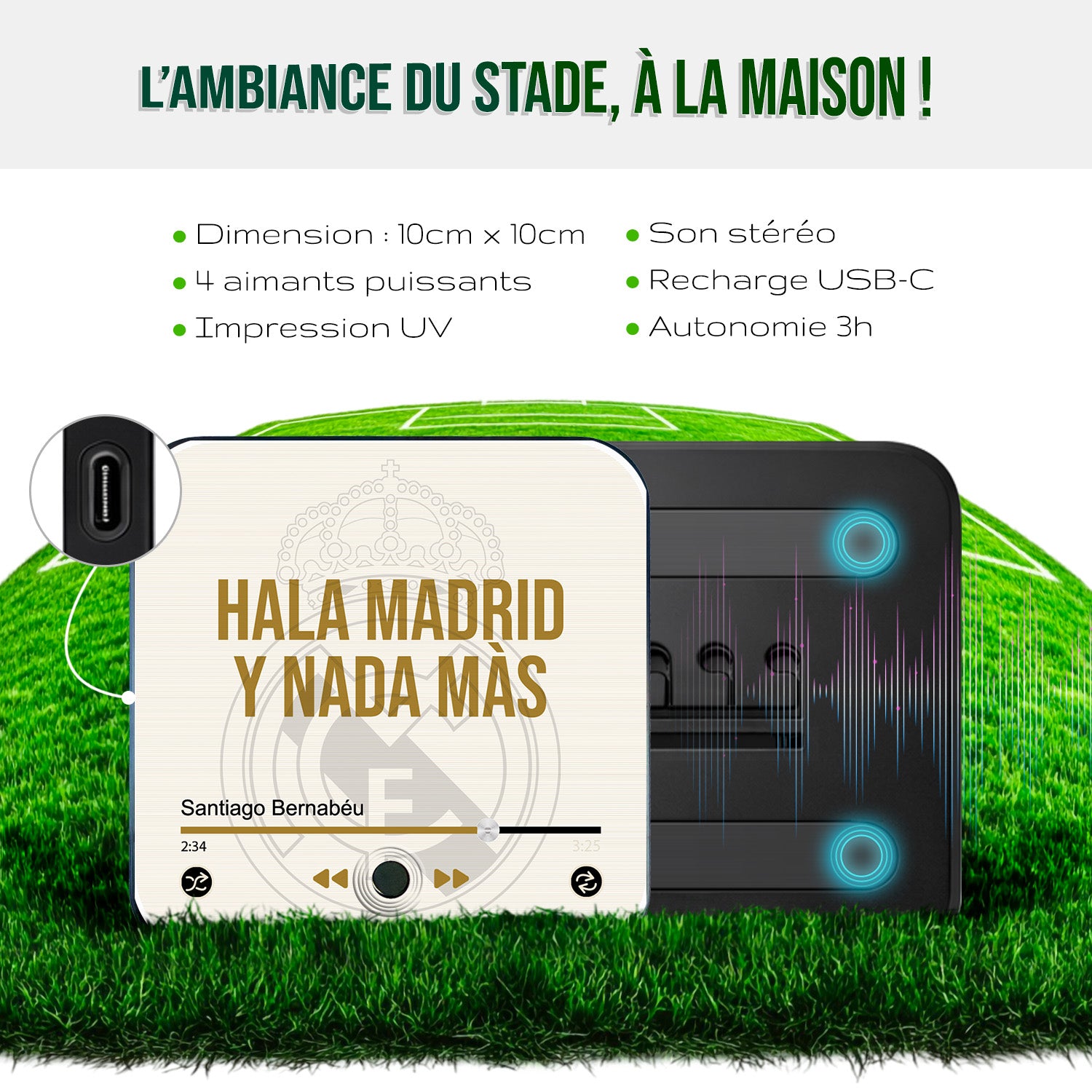 Magnet musical Real Madrid