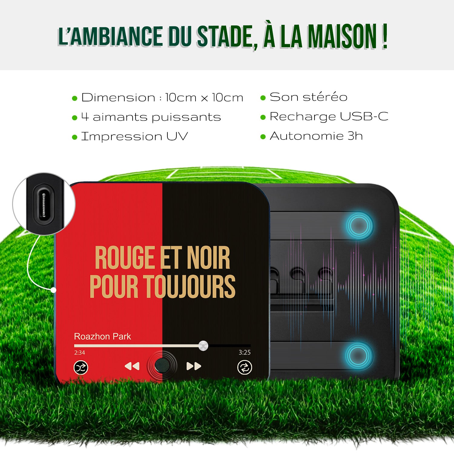 Magnet musical Stade Rennais