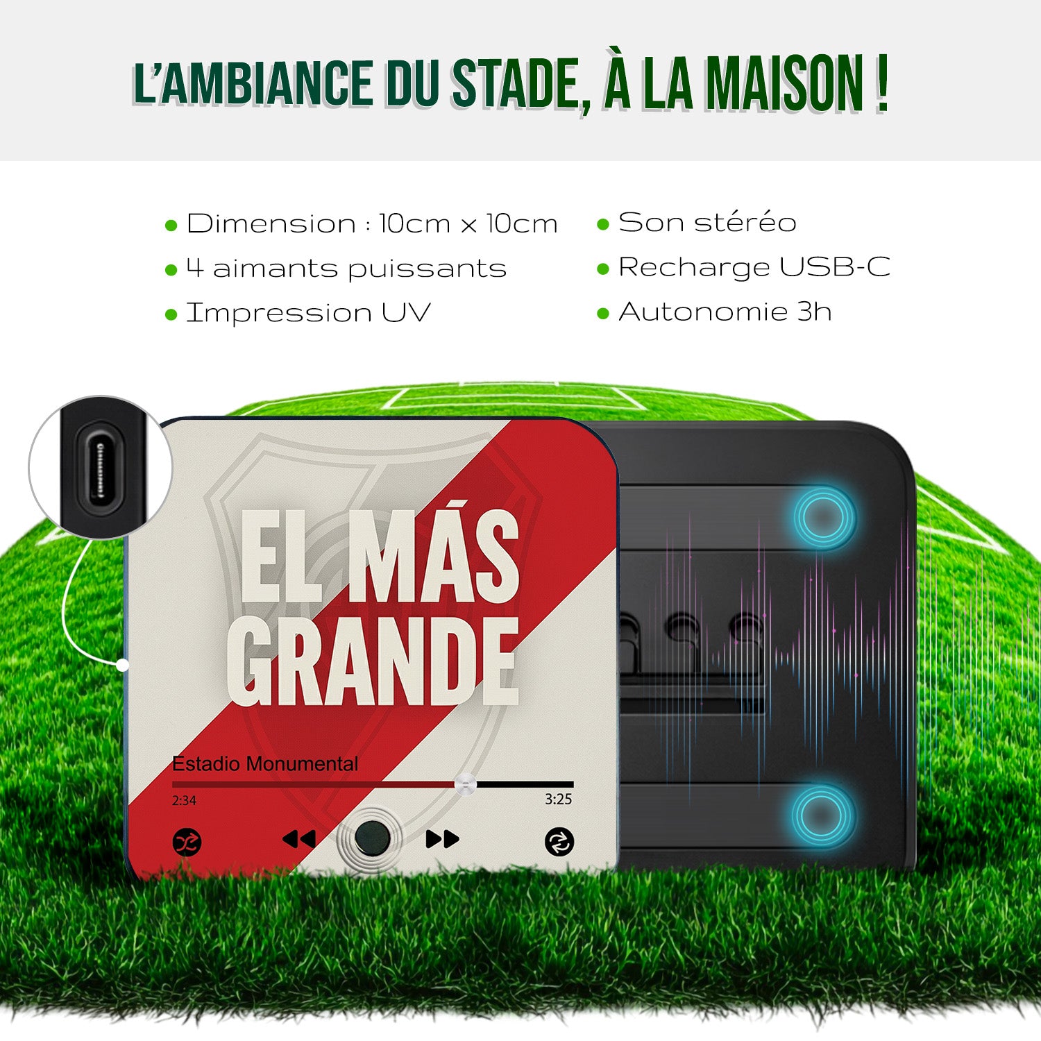 Imán musical de River Plate