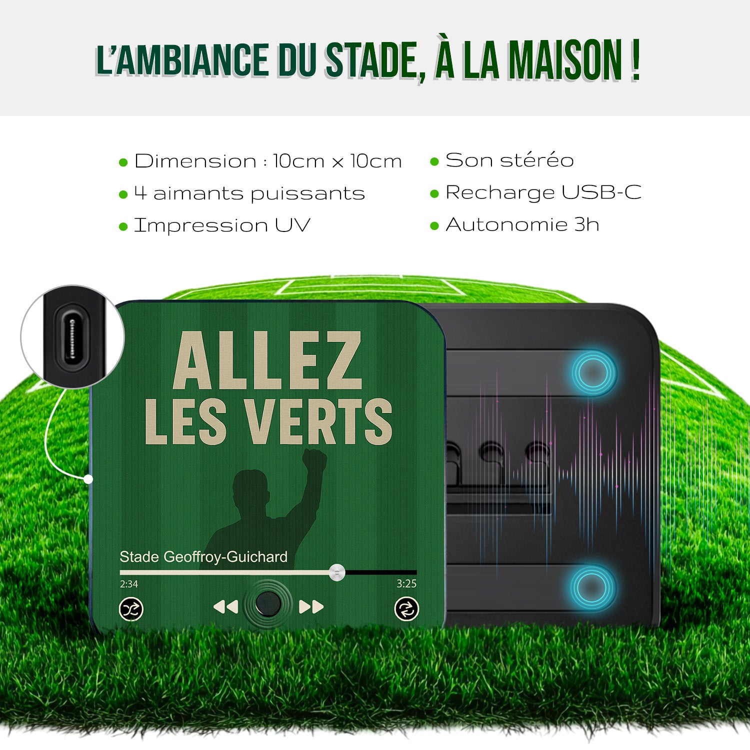 Magnet musical St Etienne