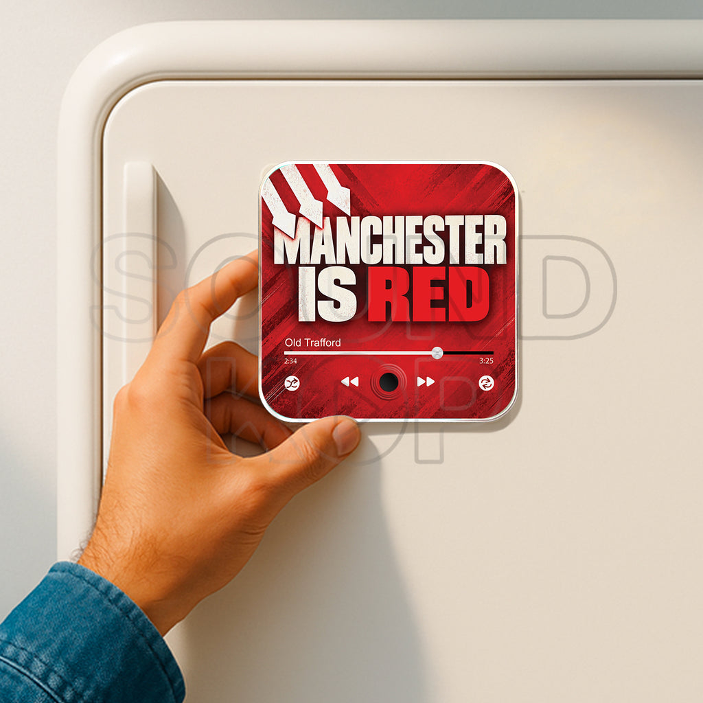 Magnet musical Manchester is Red