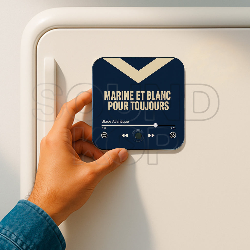 Magnet musical Girondins de Bordeaux