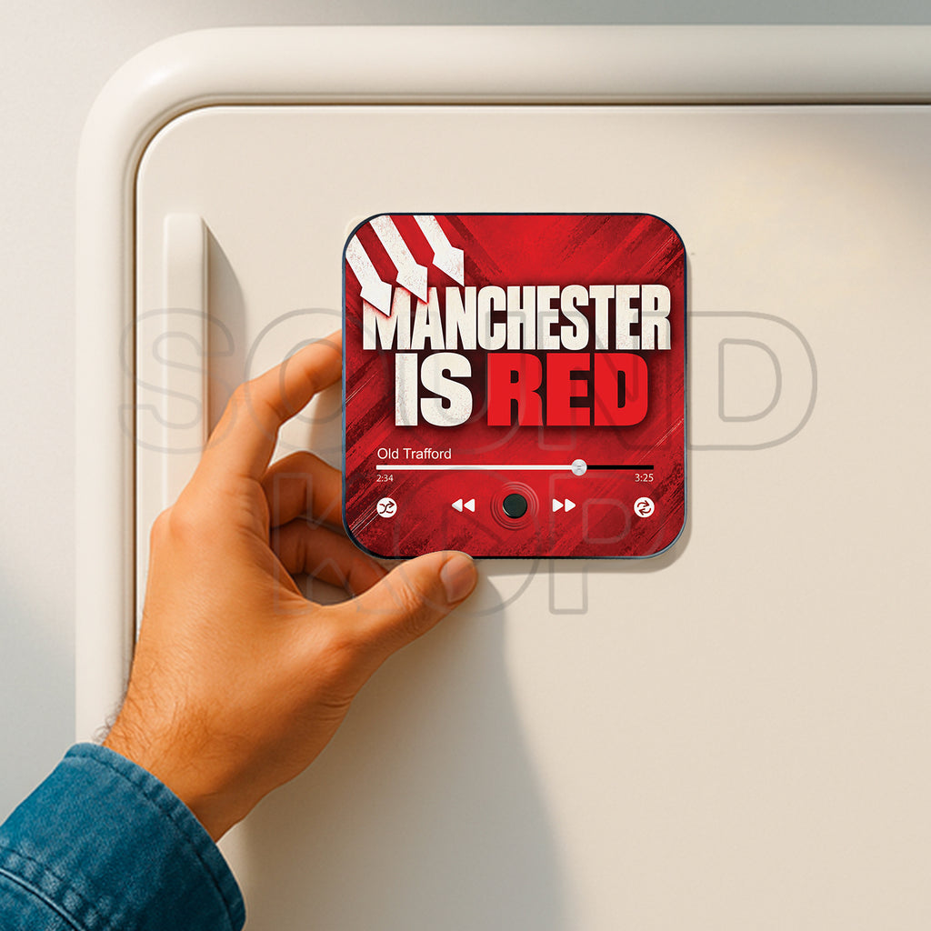 Magnet musical Manchester is Red
