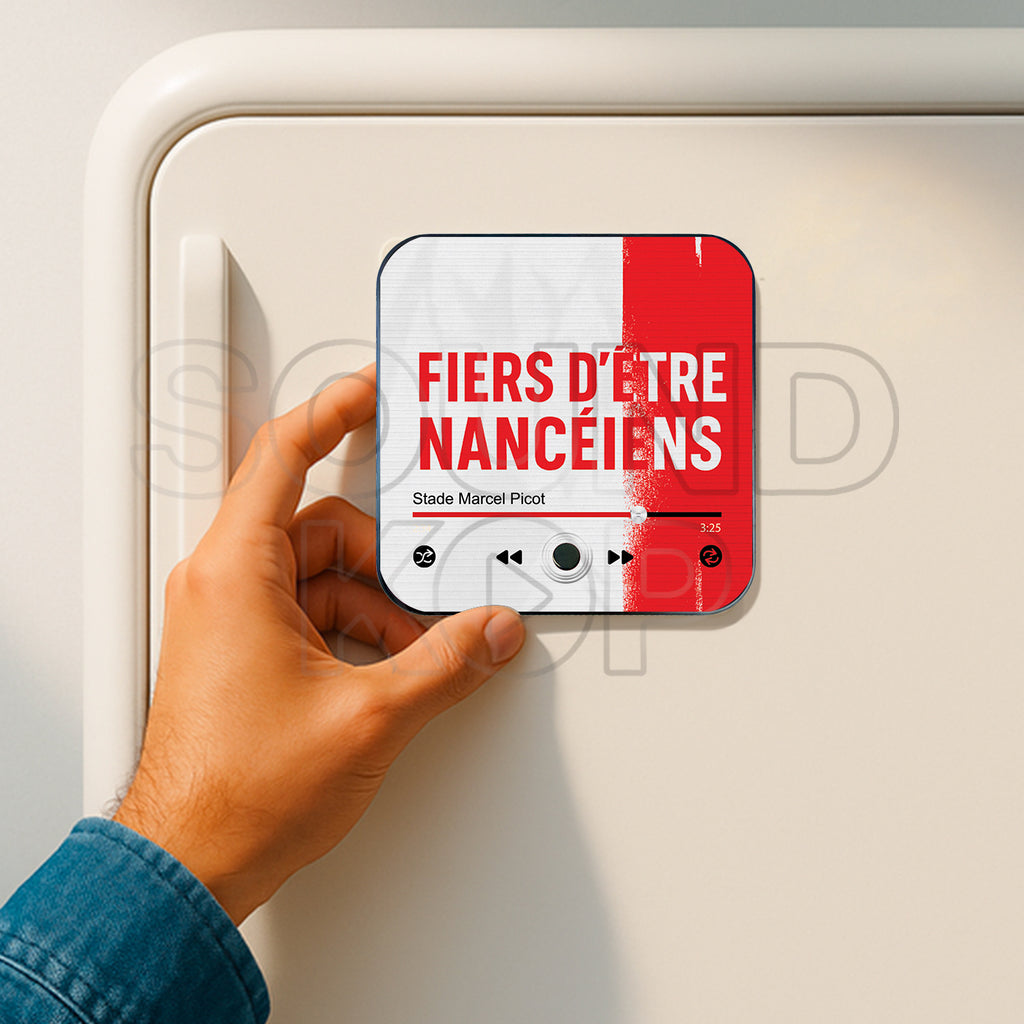 Magnet musical As Nancy "Fiers d'être Nancéiens"