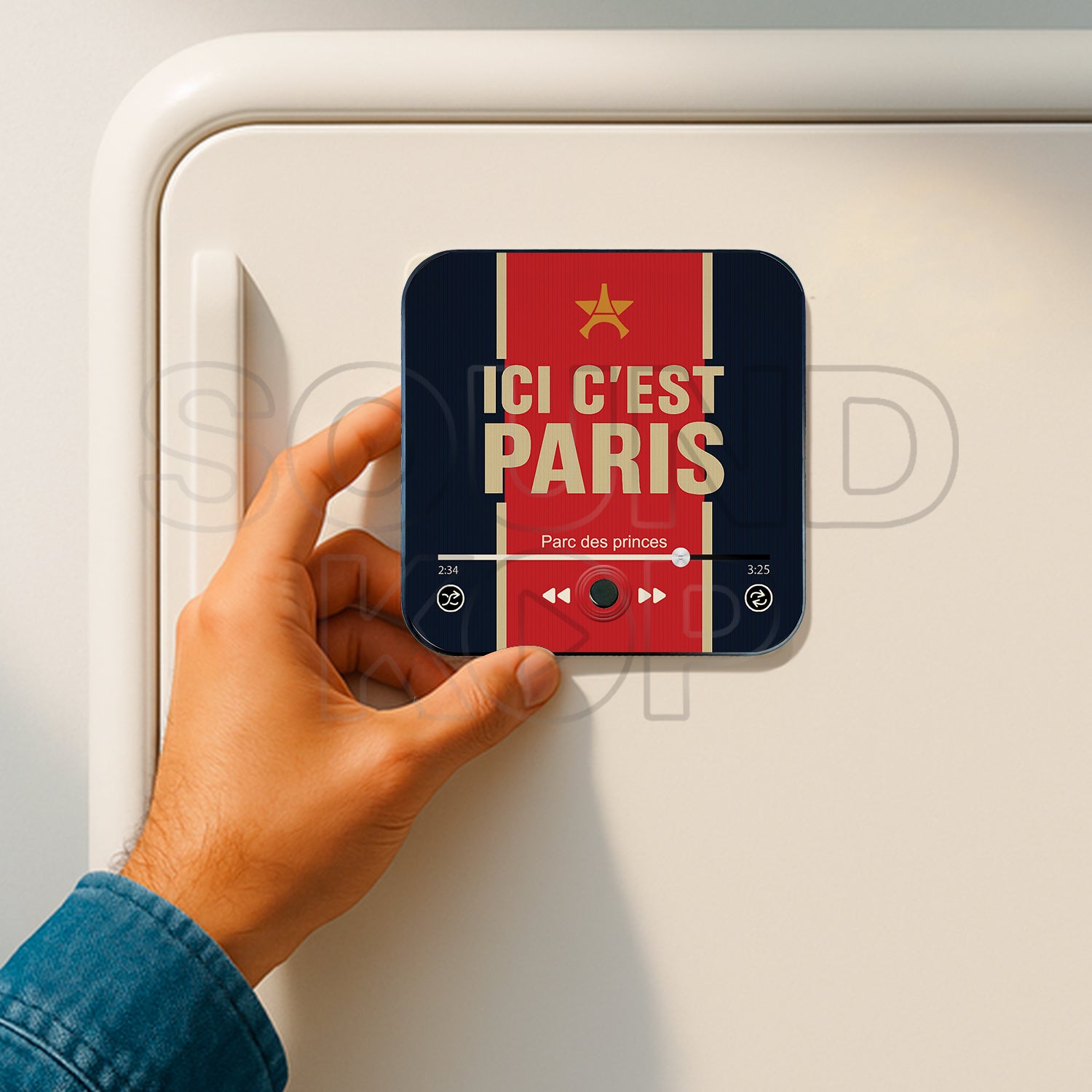 Magnet musical Paris Saint Germain "Ici c'est Paris !"