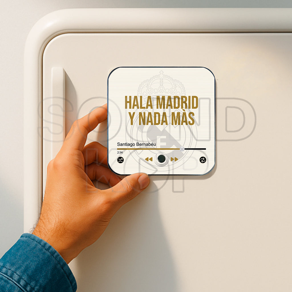 Magnet musical Real Madrid