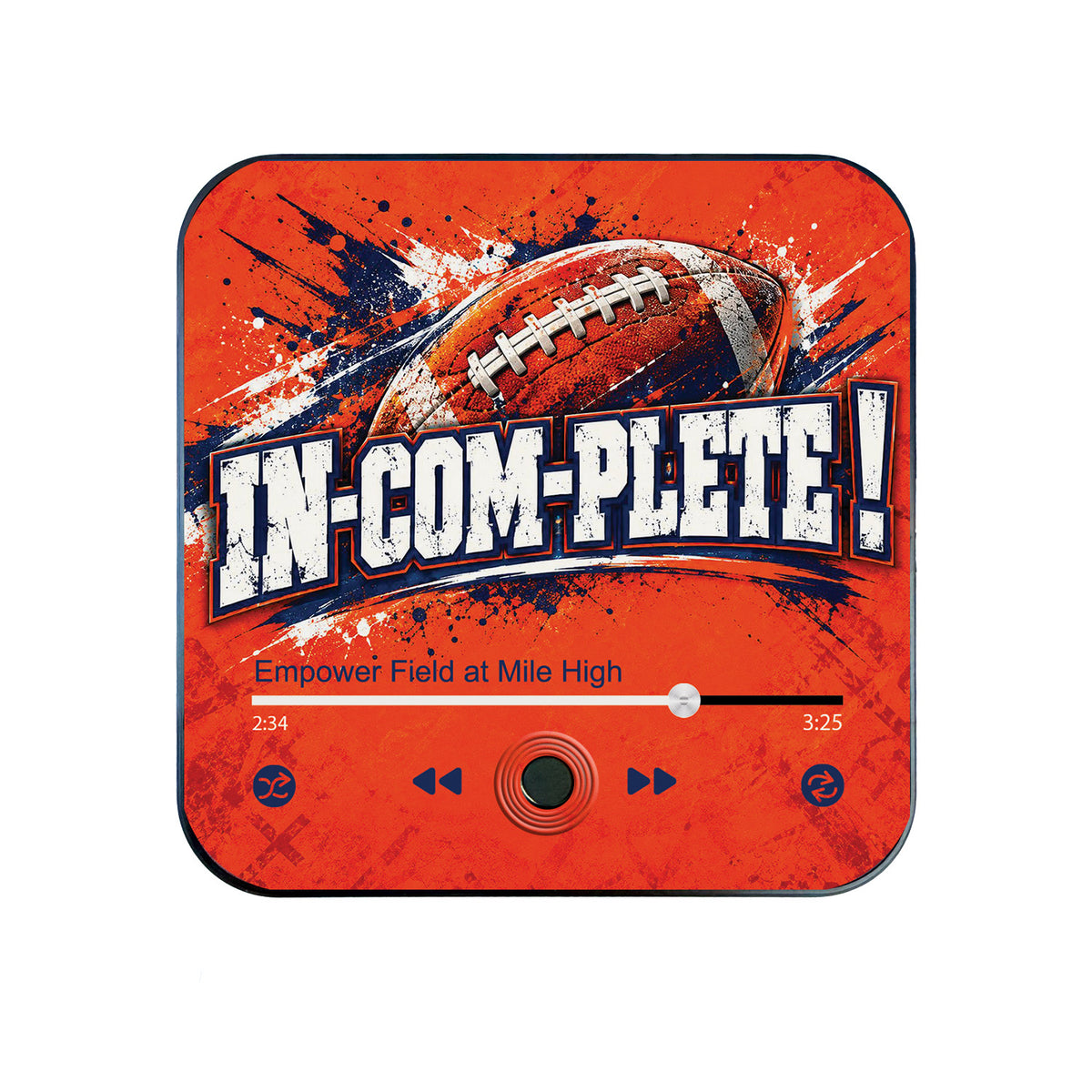 Denver Broncos Musical Magnet - IN-COM-PLETE