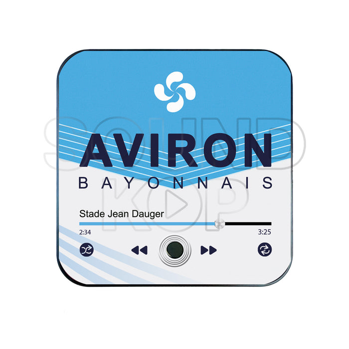Magnet musical Aviron bayonnais rugby pro