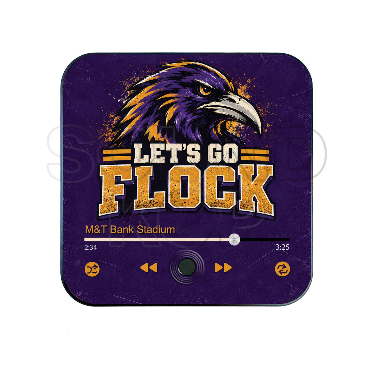 Baltimore Ravens Musical Magnet - Let's Go Flock