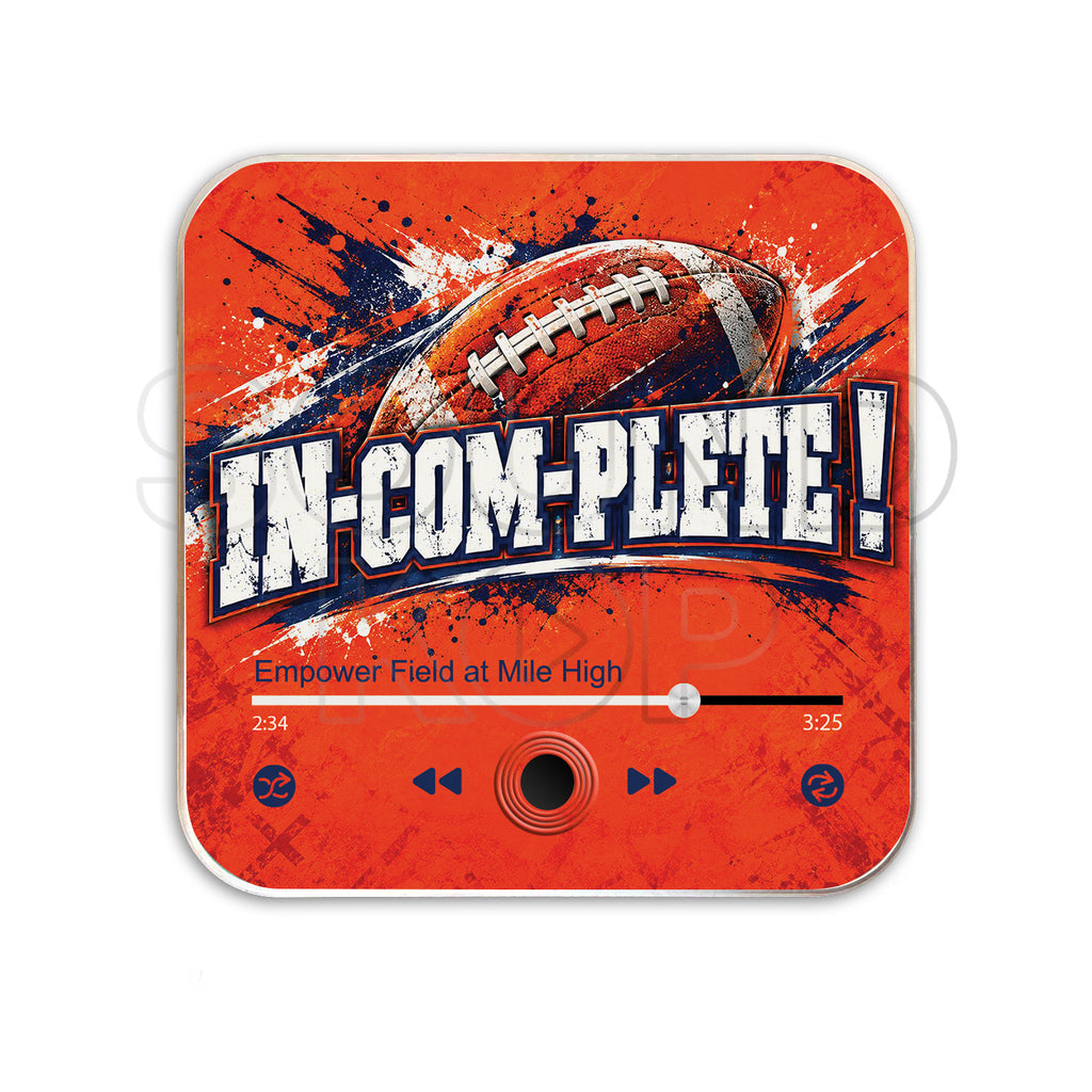 Denver Broncos Musical Magnet - IN-COM-PLETE