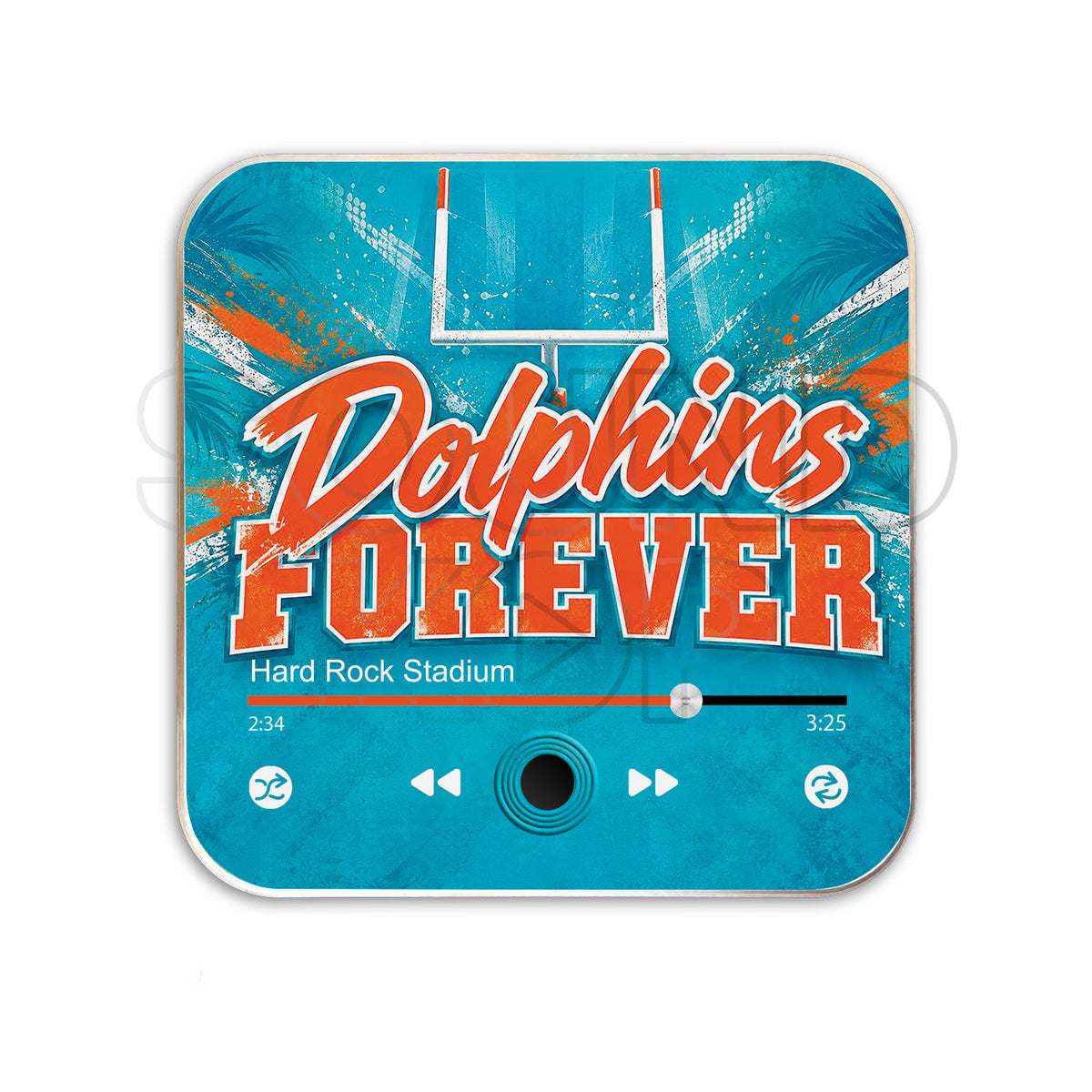 Miami Dolphins Musical Magnet - Dolphins Forever