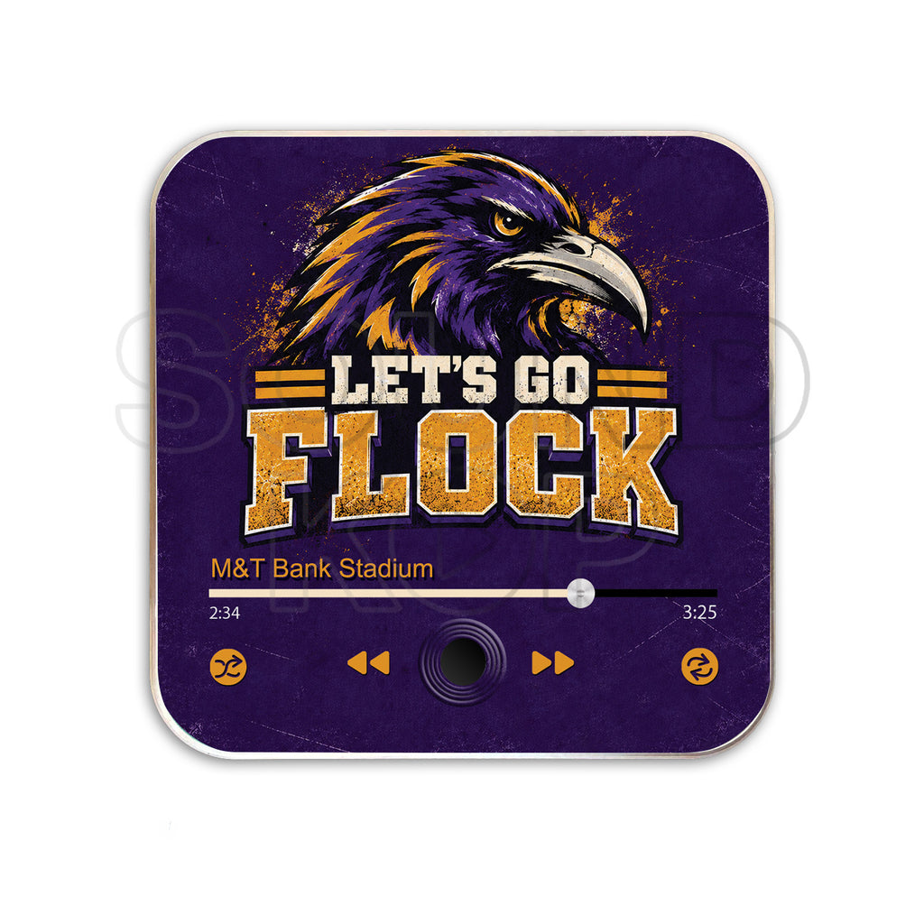 Baltimore Ravens Musical Magnet - Let's Go Flock