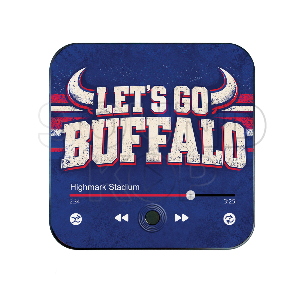 Buffalo Bills Musical Magnet - Let's Go Buffalo