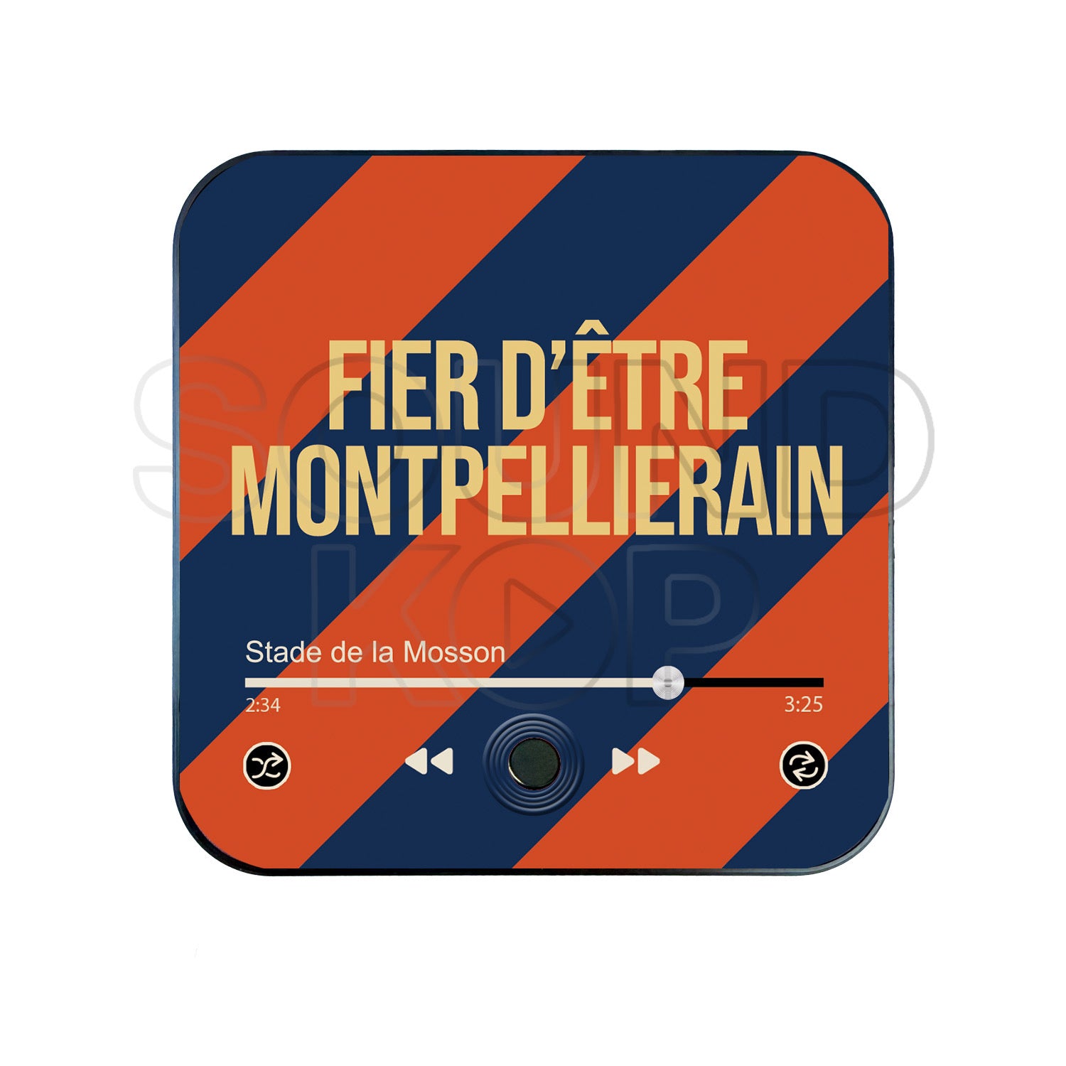 Magnet musical Montpellier Hérault “Fiers d’être Montpelliérains V2”