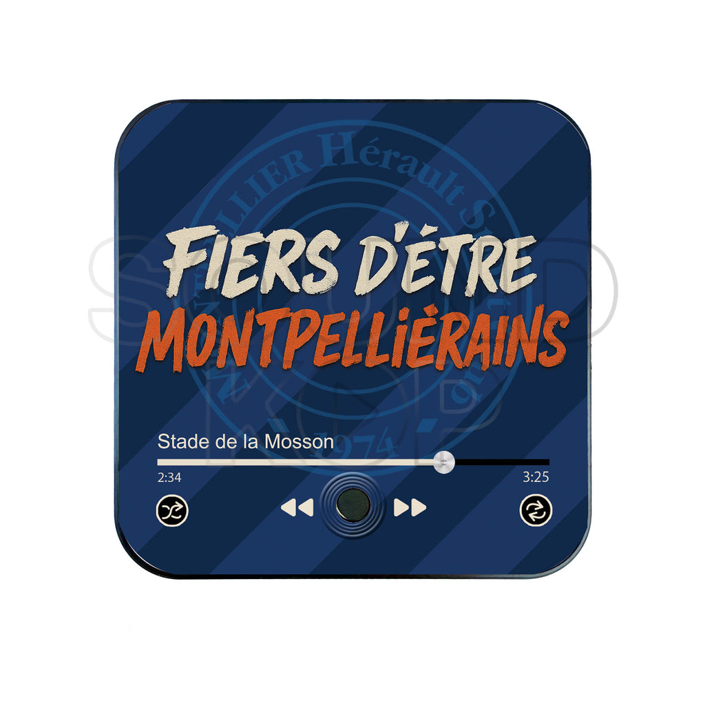 Magnet musical Montpellier Hérault “Fiers d’être Montpelliérains”