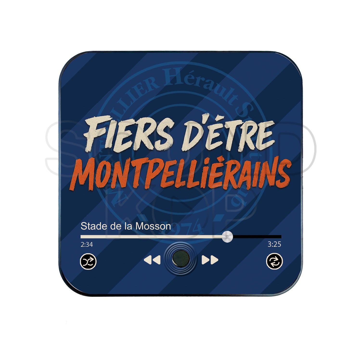 Magnet musical Montpellier Hérault “Fiers d’être Montpelliérains”
